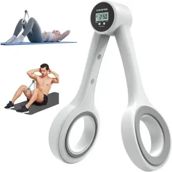 Тренажер для м'язів тазового дна LEG Trainer, з дисплеєм/ Тренажер-еспандер для тіла від батарейок