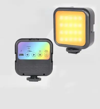 Студійна LED-лампа WL-R1, 23000-7000K, освітлення для знімання, RGB-підсвітка, фото 1