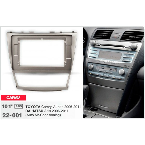 Рамка перехідна Toyota Camry 2006-2011 10.1" DriveX (22-001)