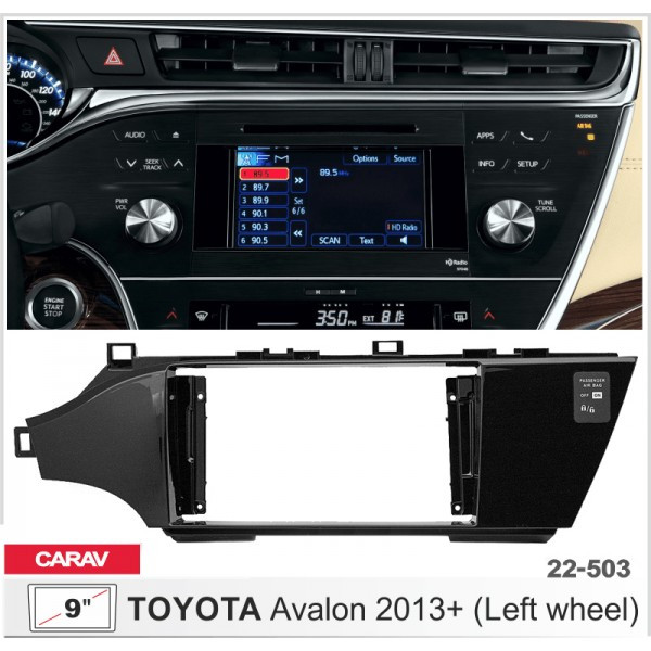 Рамка перехідна Toyota Avalon 2013-2018 9" DriveX (22-503)