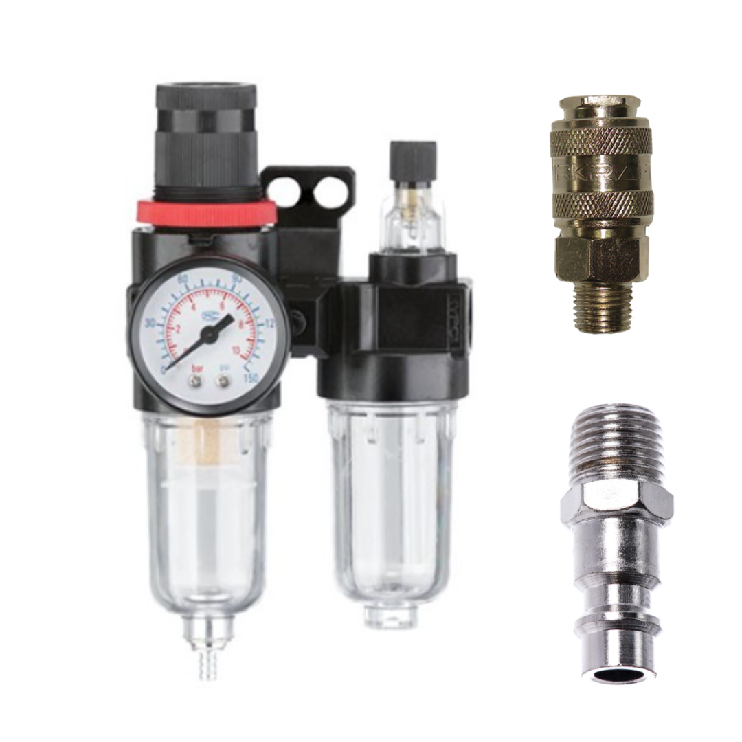 Блок підготовки повітря 1/4 з конекторами AFC2500