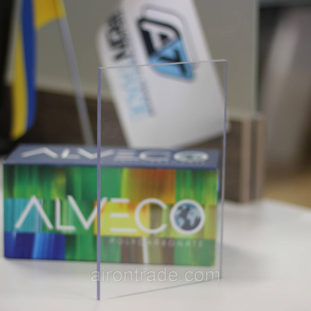 Монолітний полікарбонат Alvecomp 4 мм прозорий 2050x3050 мм