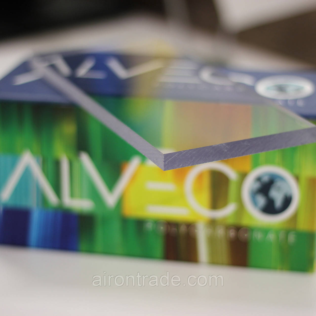 Монолітний полікарбонат Alvecomp 10 мм прозорий 2050x6100 мм
