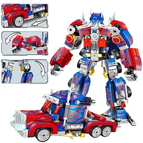 Конструктор Робот-трансформер Optimus Prime Оптимус Прайм Vs Машина, набір 2 в 1
