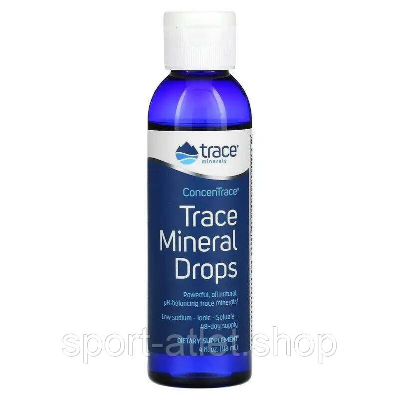 Комплекс мінералів Trace Minerals ConcenTrace Trace Mineral Drops, 118 мл