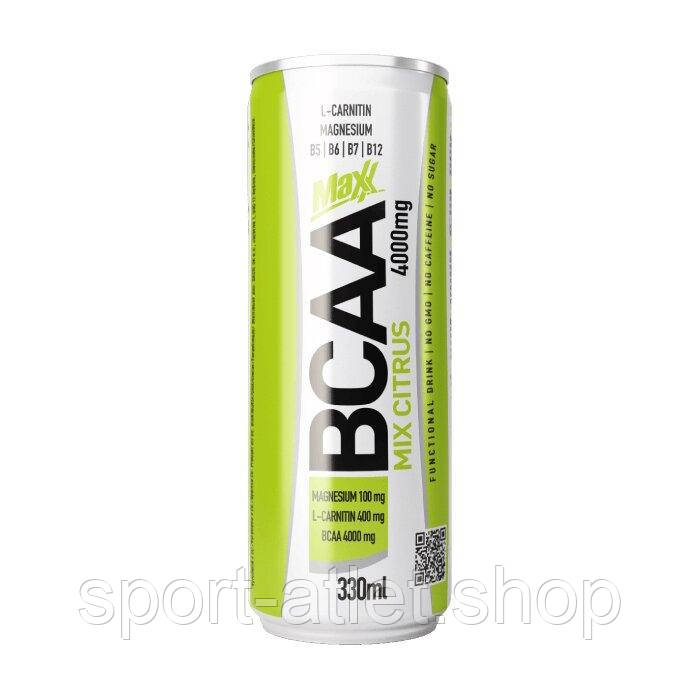 Амінокислота BCAA Maxx BCAA Vitamin Drink, 330 мл - Цитрус, фото 1