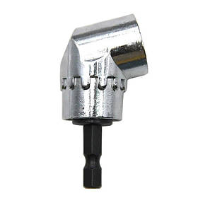 Кутовий адаптер магнітний Semi Magnetic Angle Adapter 105° насадка 1/4 сталевий для шуруповерта/дриля