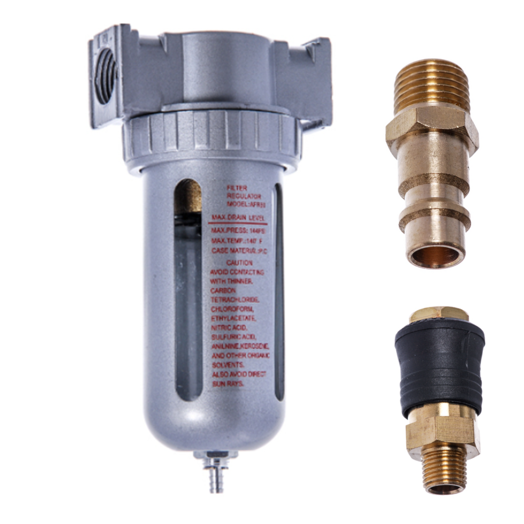 Фільтр для очищення повітря 1/2 з конекторами для превмоінструменту AF804