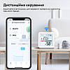 Розумний Wi-Fi датчик температури та вологості Tuya SmartLife wifi термометр/гігрометр з підсвічуванням, фото 4