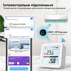 Розумний Wi-Fi датчик температури та вологості Tuya SmartLife wifi термометр/гігрометр з підсвічуванням, фото 9