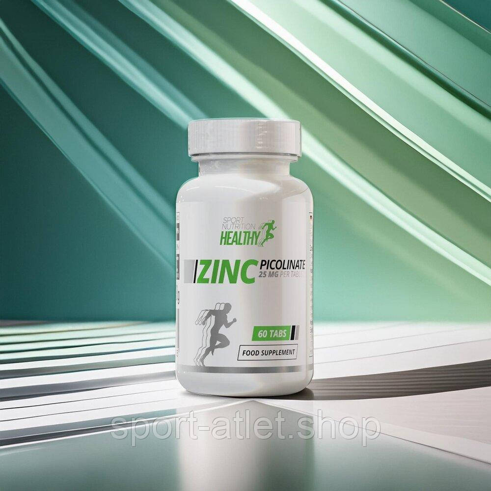 Вітаміни та мінерали MST Healthy Zinc Picolinate, 60 таблеток