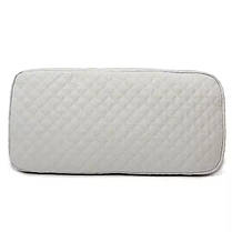 Дорожня сумка водовідштовхувальна стьобана з ремінцем Біла, фото 3