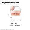 Щітка силіконова масажна Semi Cleaning Device з дозатором, Green для миття тварин, фото 10