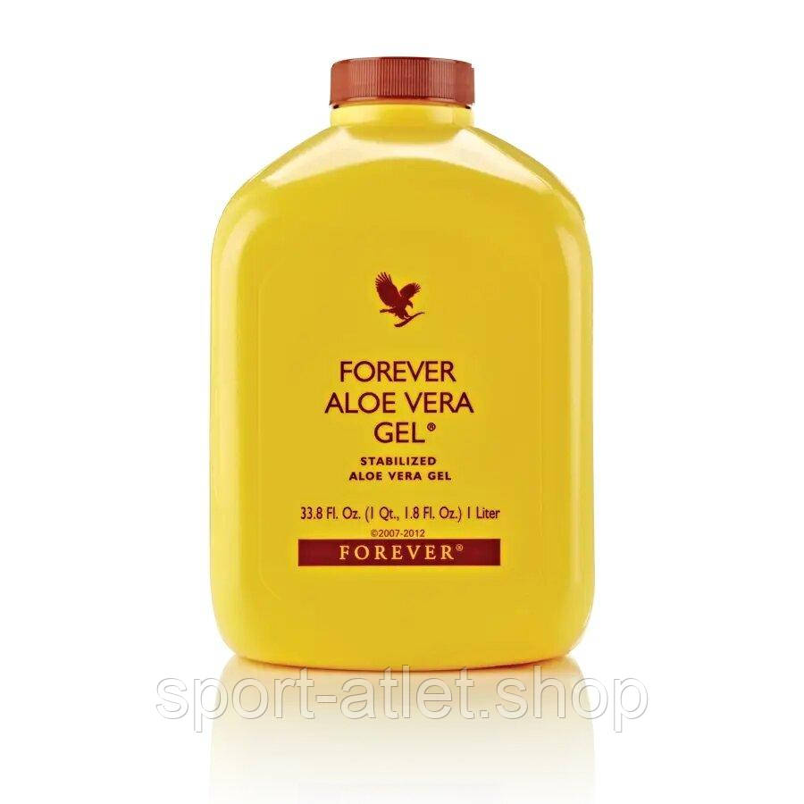 Стабілізований гель алое віра Forever Living Aloe Vera Gel, 1 л для підтримки травної системи, фото 1