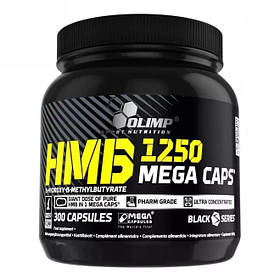 Післятренувальний комплекс Olimp HMB 1250 Mega Caps, 300 капсул