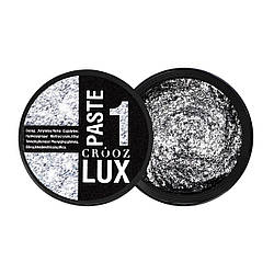 Паста для дизайну нігтів CROOZ Lux Paste з блискітками #01, 5 мл