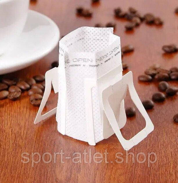 Дріп пакети із целюлози Semi Drip Bags, 100 шт для заварювання кави та чаю, фото 1