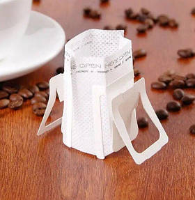 Дріп пакети із целюлози Semi Drip Bags, 50 шт для заварювання кави та чаю