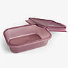 Контейнер Smart Shake Food Storage Container 800 мл, Deep Rose, фото 4