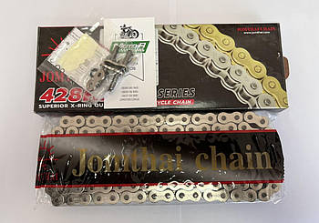 Ланцюг JT 428HX-134 DL (NN Silver Nickel)