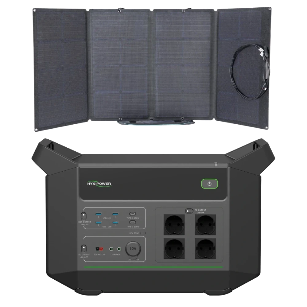Система автономного живлення однофазна HYXiPower HYX-EA2000 + EcoFlow 110W