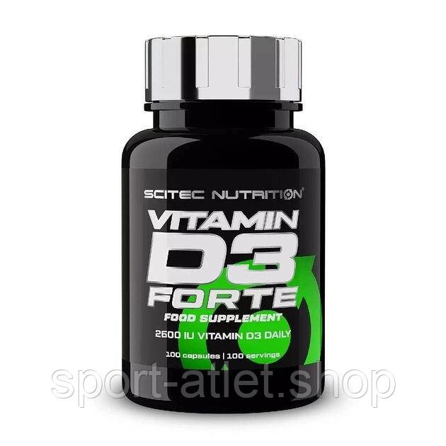Вітамін D3 Scitec Nutrition Vitamin D3 Forte, 100 капсул
