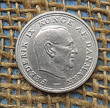 1 крона 1970 року. Данiя, фото 2