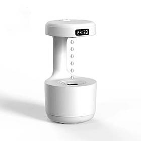 Зволожувач повітря, аромадифузор портативний Kinscoter DQ-011 Anti Gravity Humidifier 800 мл, White