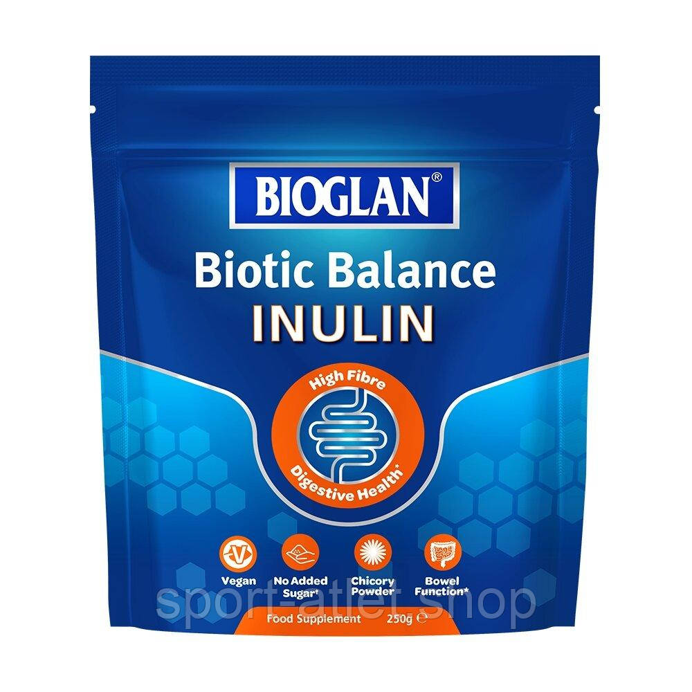 Інулін Bioglan Biotic Balance Inulin, 250 грам з кореня цикорію, фото 1