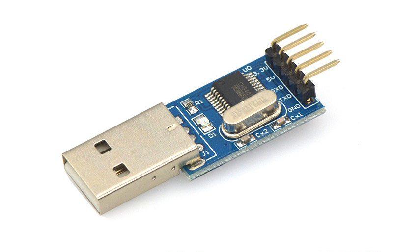 CH340T USB-UART конвертер з підтримкою 3.3 В / 5 В і вбудованим стабілізатором напруги