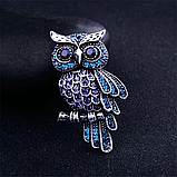 Шикарна брошка Сова OWL брошка з Совою, фото 7