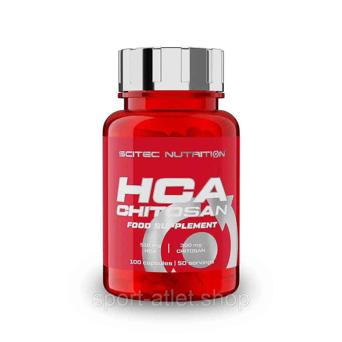 Натуральна добавка Scitec Nutrition HCA Chitosan, 100 капсул