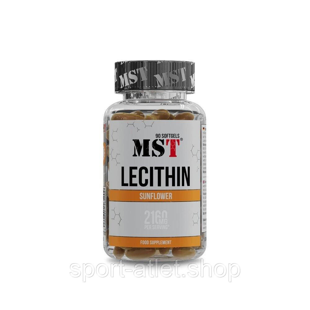 Лецитин MST Lecithin Sunflower, 90 капсул, фото 1