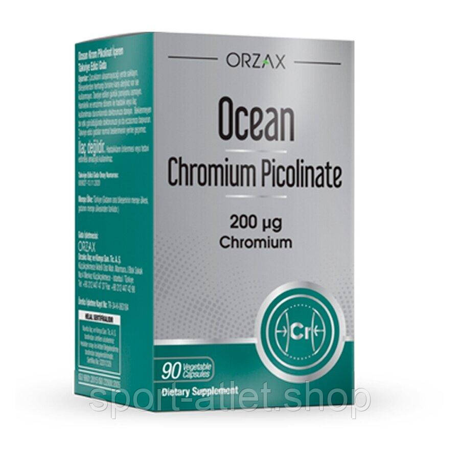 Вітаміни та мінерали Orzax Ocean Chromium Picolinate 200 mcg, 90 капсул