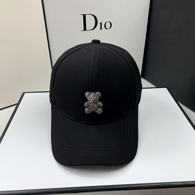 Стильна кепка "Silver Bear" Чорна
