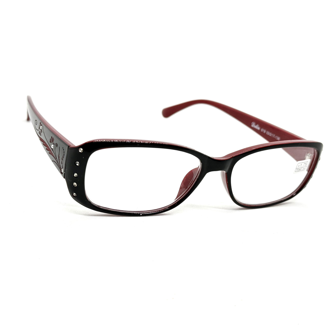 Жіночі окуляри з білою лінзою 619 с-2