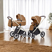 Коляска універсальна CARRELLO Vector CRL-6550 2в1 Coral Beige