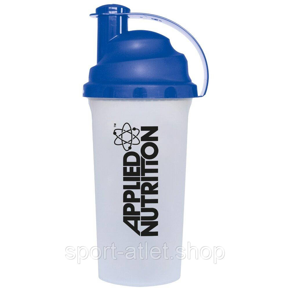 Шейкер Applied Nutrition Shaker 700 мл, Transparent/Blue, фото 1