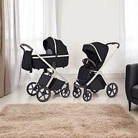 Коляска універсальна CARRELLO Vector CRL-6550 2в1 Pearl Black