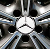 Ковпачки (заглушки) в литі диски Mercedes-Benz 75 мм. Сірі, фото 7