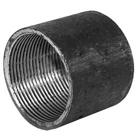 Муфта сталева 1 1/4"  1/100