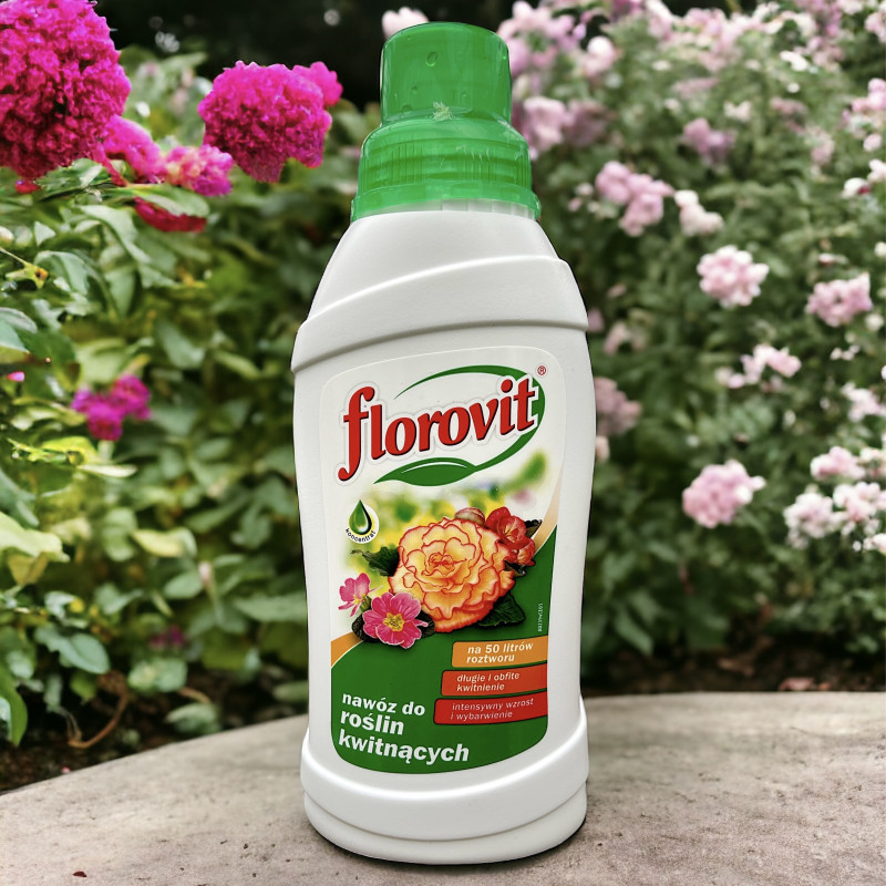 Рідке комплексне добриво Florovit для квітучих рослин 0.5 л