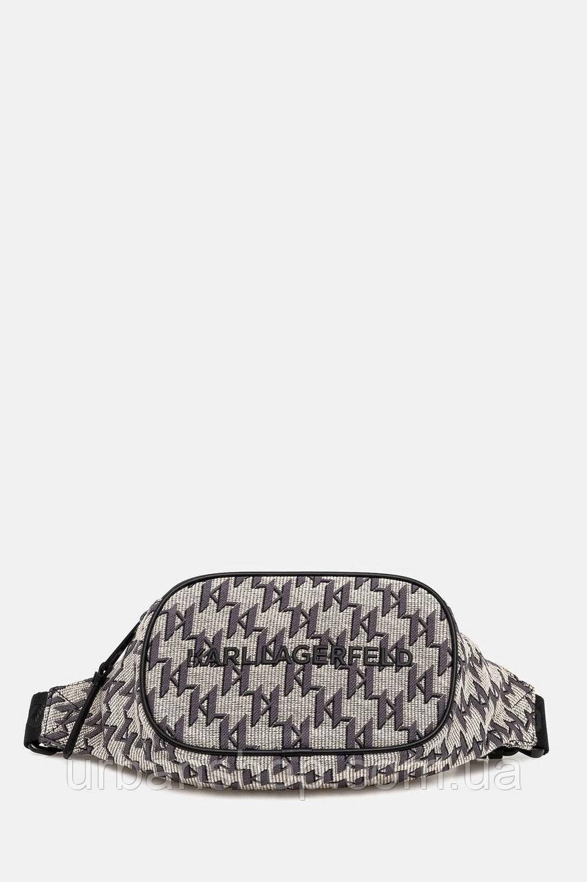 Urbanshop com ua Сумка на пояс Karl Lagerfeld колір чорний A2M30233 РОЗМІРИ ЗАПИТУЙТЕ
