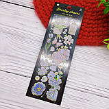 Набір наклейок на прозорій основі, фото 2