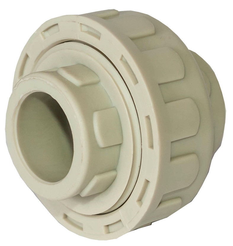 Муфта PPR розбірна Ø20 Tebo сіра 30/300, фото 1