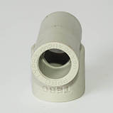 Трійник PPR редукційний 40 х 50 х 40 Tebo сірий 5/50, фото 5