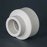 Муфта PPR редукційна 32 х 25 Tebo біла 30/360, фото 2