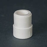 Муфта PPR перехідна 32 В х 20 З Tebo біла 50/600, фото 3