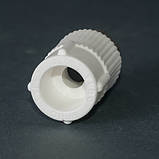 Муфта PPR з накидною гайкою (лат.вставка) 20 x3/4"В Tebo бiла 30/120, фото 5