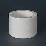 Муфта PPR з’єднувальна Ø40 Tebo біла 20/200, фото 5